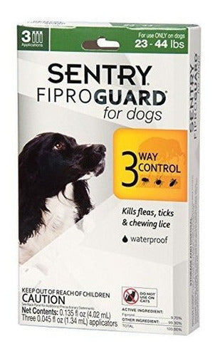Sentry Fiproguard Para Perros Prevención De Pulgas