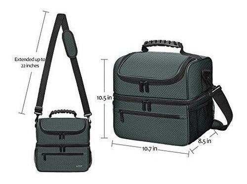 Bolsa De Almuerzo Extra Grande Para Hombres Y Mujeres,