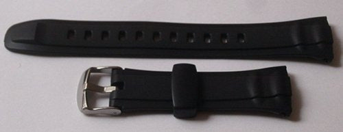 repuesto correa reloj Serie Casio Resina Negra-wva-430