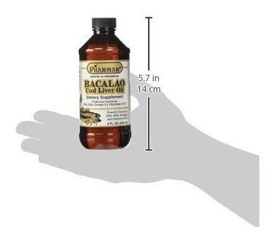Aceite De Higado De Bacalao 8 Oz.