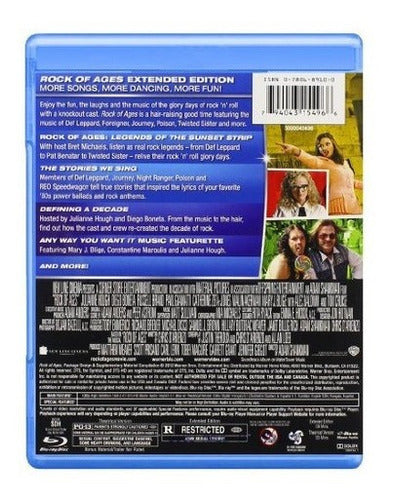 Rock of Ages: Theatrical and Extended Cut (2012) (blu-ray)