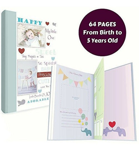 Libro De Recuerdos Para Bebés Con Caja De Recuerdos