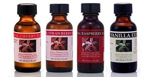 Saborizante Cereza, Fresa, Frambuesa, Vainilla - Botella 1oz