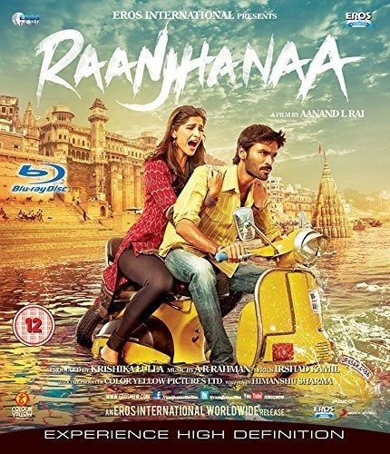 Raanjhanaa (hindi Movie /bollywood Film /indian Cinema Blu
