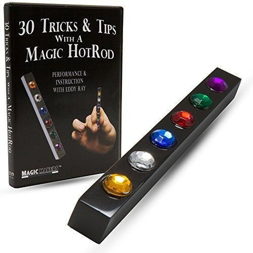 Magic Makers Metal Gem Hotrod - Black Hotrod Con Blue Force