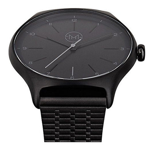 Reloj Super Slim En Negro Unisex