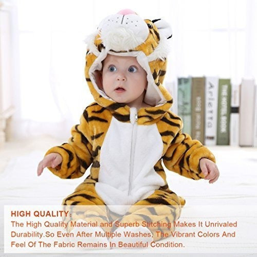 Disfraz Winter and Autumn Flannel Jumpsuit Animal