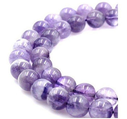 Granos Sueltos Redondos De La Piedra Amatista