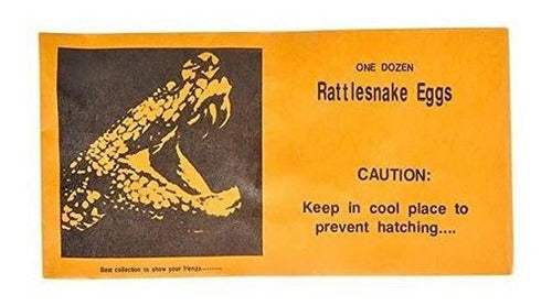 Broma De Serpiente De Cascabel Huevo Sobre Broma Juego De 6