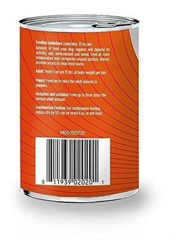 Comida Para Perros Húmeda Enlatada Sin Grano Para Adultos