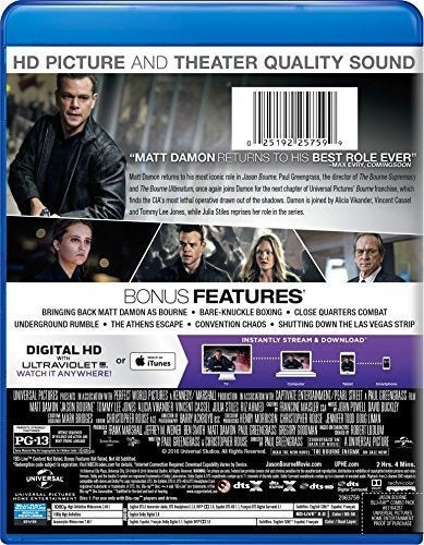 Jason Bourne blu-ray