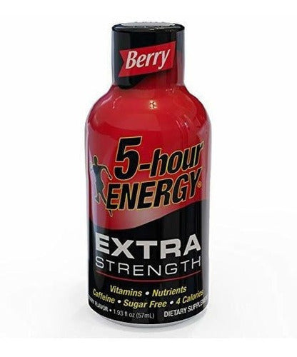 Suplemento Energético Extra Fuerte De 5 Horas, de Baya