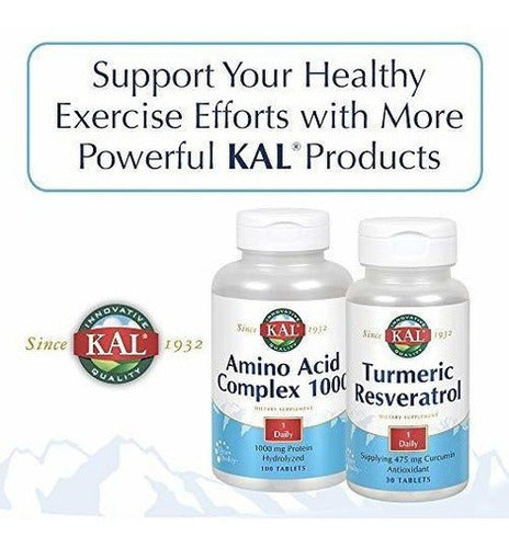 Cápsulas De Vinagre De Sidra Kal De Manzana, 500 Mg, 120