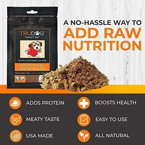 Carne real orgánica para alimento de perros