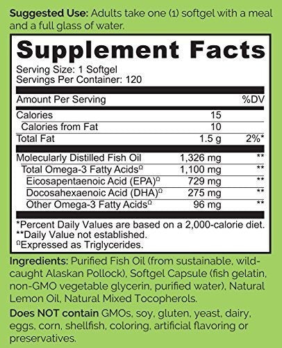 Suplemento De Aceite De Pescado