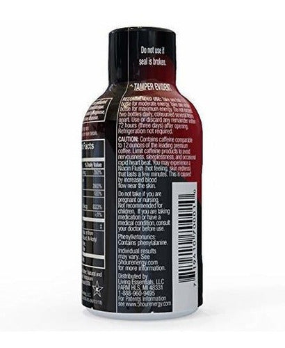 Suplemento Energético Extra Fuerte De 5 Horas, de Baya