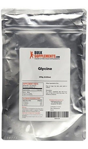 Suplementos A Granel De Glicina (250 Gramos)