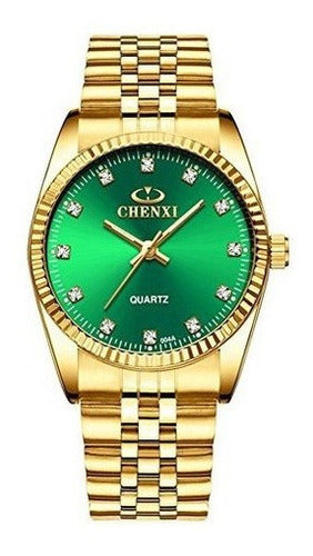 Relojes de la marca suiza de oro de acero inoxidable