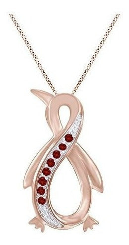 Collar Con Colgante De Diamante