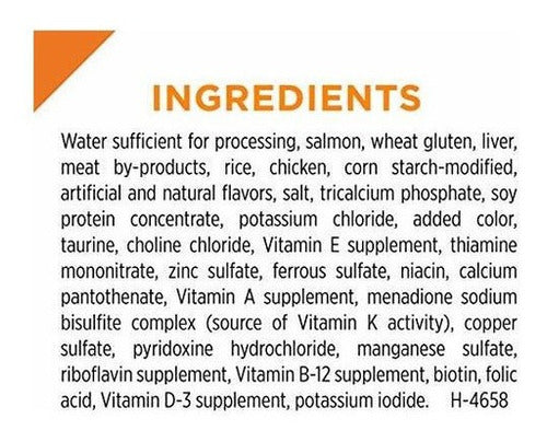 Purina Pro Plan Entrada De Salmón Y Arroz En Salsa Comida