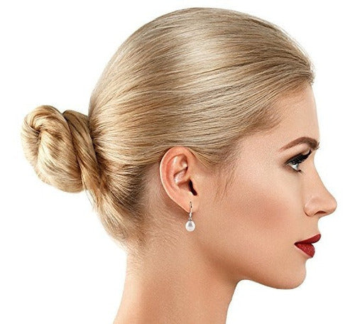 Pendientes De Perlas Cultivadas De Agua Dulce