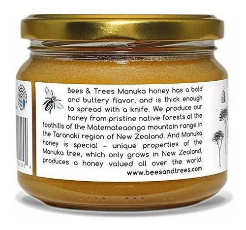Abejas y Árboles 500 Mg 100% Miel de Manuka Nueva Zelanda