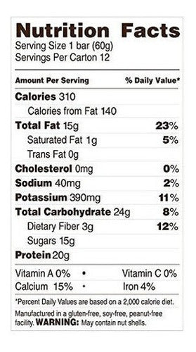 Barritas de proteínas Rise sin gluten