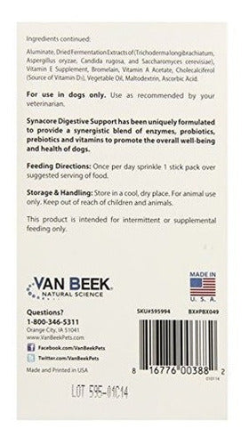 Suplemento para mejorar la digestión en perros