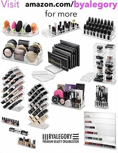 Organizador de maquillaje acrílico escalonado