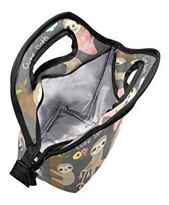 La Bolsa De Asas Del Almuerzo Calentador De Neopreno Aislado