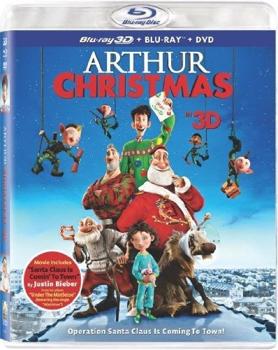 Arthur Christmas (tres Discos: Blu-ray 3d / blu-ray / dvd