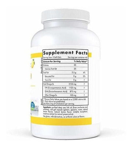 Aceite De Pescado Cápsulas blandas de gel