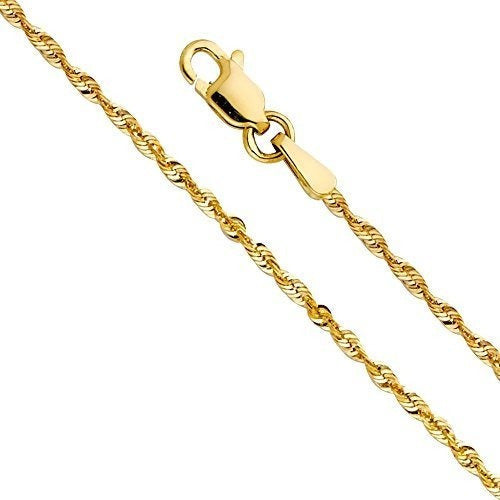 Collar de cadena de cuerda de corte de diamante de 1 mm