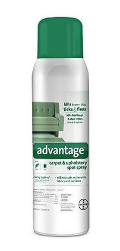 Spray Para Alfombras Y Tapicería Para Pulgas, Garrapatas Y
