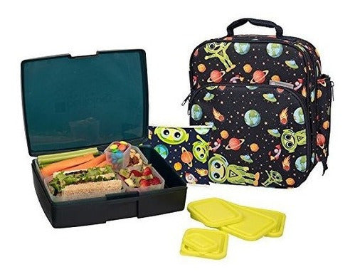 Juego De Bolsa Y Caja De Almuerzo Bentology - Incluye Bolsa