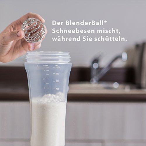 Kit Con Batidora Botella Artística