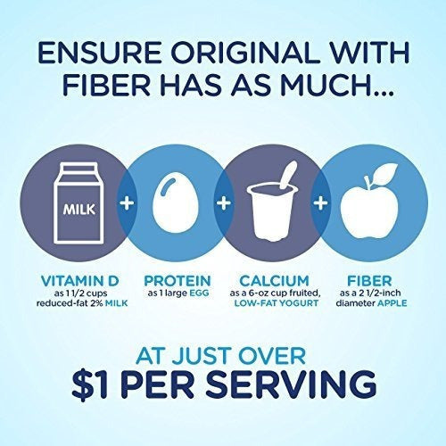 Garantice El Batido Nutrición Original Con Fibra, 9 G De