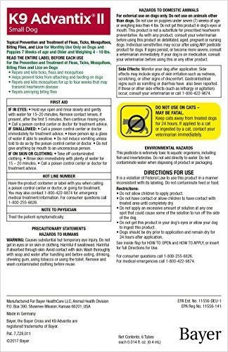 Prevención De Pulgas, Garrapatas Bayer K9 Advantix Ii