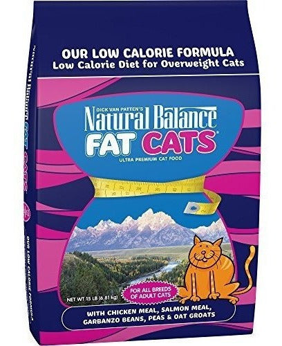 Equilibrio Natural Gatos Grasos Alimentos Bajos En Calorías