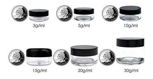 Tapa transparente Plástico Cosmético