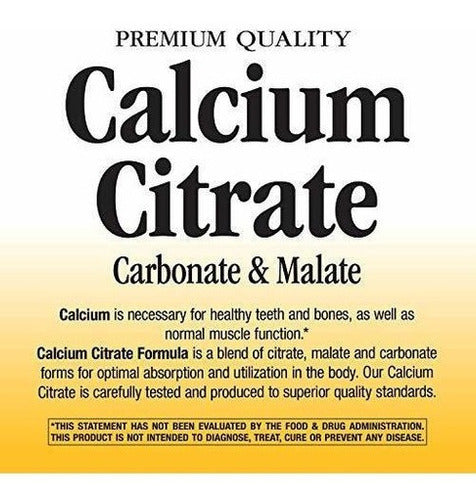 Complejo De Citrato De Calcio