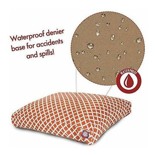 Bamboo Rectángulo Extra Grande Cama Para Perros