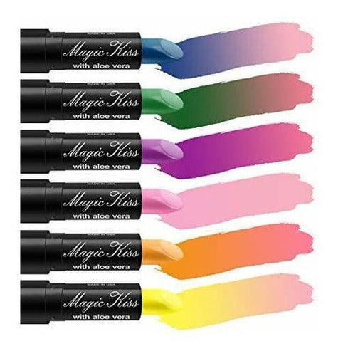 Lipstick Set Aloe Vera Cambio de color Best Seller