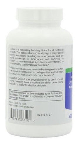 L-lisina-suplemento Nutricional 120 Unidades