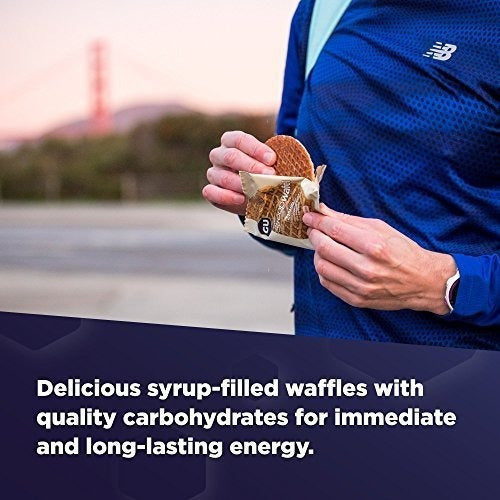 Gu Energy Stroopwafel Waffle Nutrición Deportiva, Chocolate