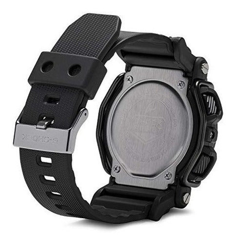 Reloj Deportivo Con Resina Negra Para Hombres