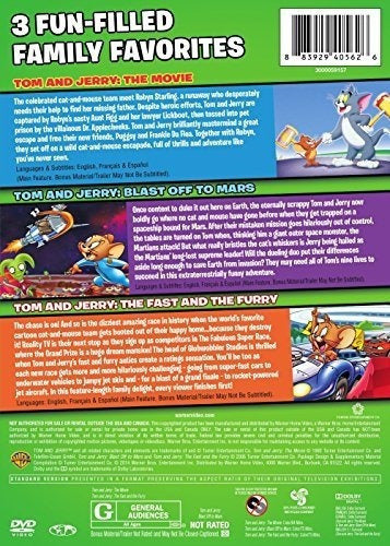 DVD - Tom y Jerry - Pack de 3 peliculas