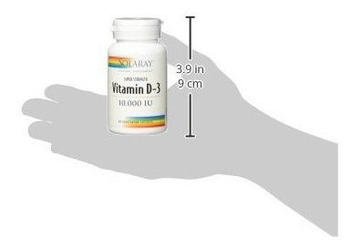 Solaray D3 10000 Lu Vcapsules 60 Count