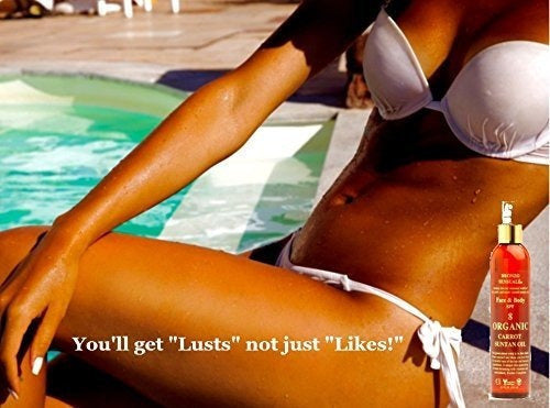 Crema Solar Bronceador Profundo Aceite