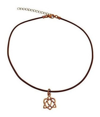 Collar Y Pendientes Con Nudo Del Corazón Celta